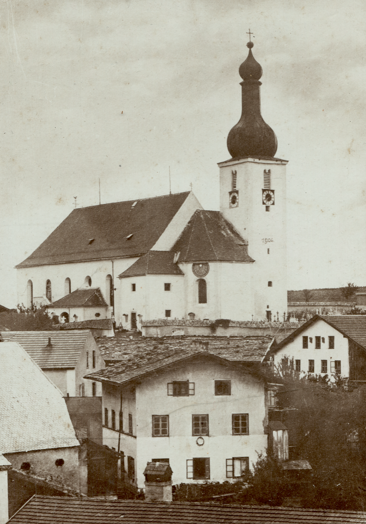 Pfarrkirche Arnbruck 1904